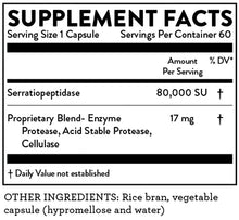 Load image into Gallery viewer, Serrapeptase (60 servings) - Laird Wellness
