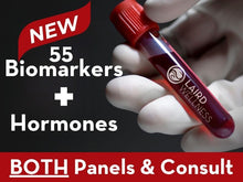 Load image into Gallery viewer, 55 BIOMARKERS + HORMONES PANEL