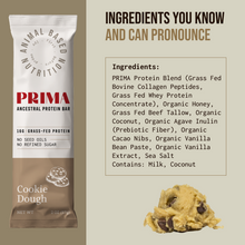 Load image into Gallery viewer, PRIMA™ Grass-Fed Protein Bars [Cookie Dough] (7 bars) - Laird Wellness
