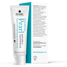 Load image into Gallery viewer, Pearl Oral Health Natural Toothpaste (4 oz) - Laird Wellness