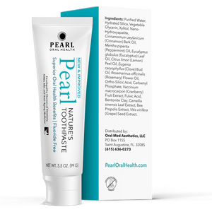 Pearl Oral Health Natural Toothpaste (4 oz) - Laird Wellness