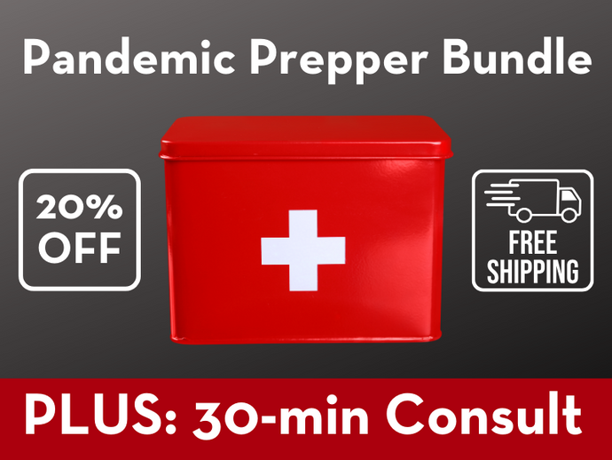 Pandemic Prepper Bundle (with 30-min consult) - Laird Wellness