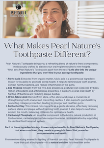 Pearl Oral Health Natural Toothpaste (4 oz)