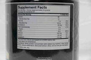 Grass-Fed Whey Protein (Vanilla) - 37 servings