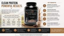 Load image into Gallery viewer, Grass-Fed Whey Protein (Chocolate) - 37 servings - Laird Wellness