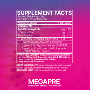 MegaPre Precision Prebiotic (30 servings)